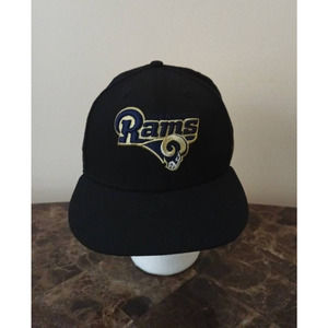 NEW ERA Authentic Exclusive Embroidered Rams Los Angeles 59Fifty 7 1/8 Cap